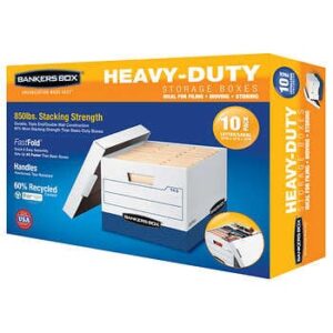 Bankers Box Heavy Duty File Boxes